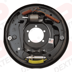 Dexter® 12" x 2" hydraulic free backing brake assembly 7,000 lbs. Left Hand - K23-342-00