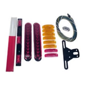 Optronics Extreme LED Trailer light kit for over 80" wide, over 30' long and over 10,000 lbs capacity - 132-LK