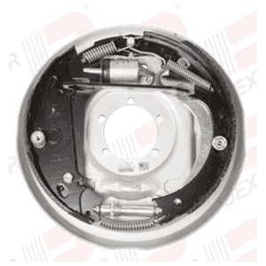 12" x 2" Hydraulic Free Backing with Park, Corrosion Resistant Brake Assembly (7K) Left Hand - K23-340-01