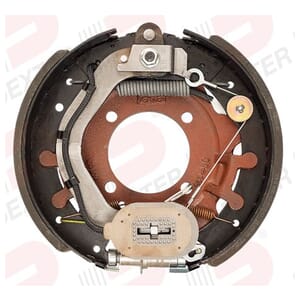 Dexter® 12 1/4" x 3 3/8" Left Hand Forward Self-Adjusting 8,000 lbs. Electric Backing Plate - K23-434-00