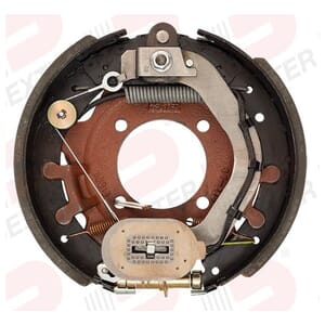 Dexter® 12 1/4" x 3 3/8" Right Hand Forward Self-Adjusting 8,000 lbs. Electric Backing Plate - K23-435-00