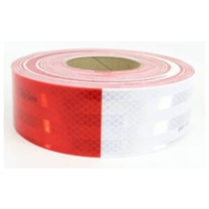 3M™ Diamond Grade™ Conspicuity Marking Roll 983-32 (PN67533) Red/White, 2 in x 150 ft