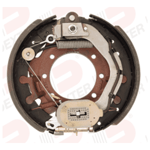 Dexter® 12 1/4" x 3 3/8" Right Hand Electric Forward Self-Adjust Brake Assembly - K23-451-00
