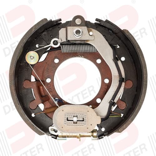 12 1/4" x 5" electric forward self-adjust brake assembly (15K) Right Hand - K23-447-00