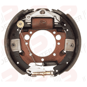 Dexter® 12 1/4" x 3 3/8" Right Hand 8,000 lbs. Hydraulic Duo-Servo Forward Self-Adjusting Backing Plate - K23-403-00