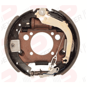 Dexter® 12 1/4" x 3 3/8" Left Hand 8,000 lbs. Hydraulic Duo-Servo Rear Self-Adjusting with Parking Brake Backing Plate - K23-171-00