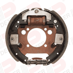 Dexter® 12 1/4" x 3 3/8" Left Hand 8,000 lbs. Hydraulic Manual Adjust Duo-Servo Backing Plate - K23-388-00