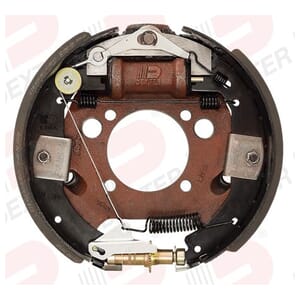 Dexter® 12 1/4" x 3 3/8" Right Hand 8,000 lbs. Hydraulic Uni-Servo Forward Self-Adjusting Backing Plate - K23-419-00