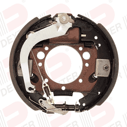 12 1/4" x 3 3/8" Hydraulic Duo-Servo Rear Self-Adjust with Park Brake Assembly 9K-10K General Duty Right Hand - K23-211-00
