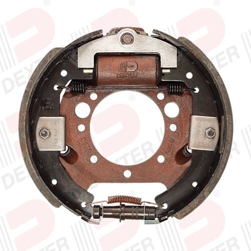 12 1/4" x 3 3/8" Hydraulic Duo-Servo Manual Adjust Brake Assembly (9K-10K general duty) Left Hand - K23-396-00