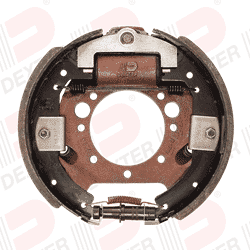 12 1/4" x 3 3/8" Hydraulic Duo-Servo Manual Adjust Brake Assembly (9K-10K general duty) Left Hand - K23-396-00