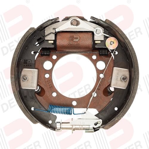 Dexter® Left Hand 12 1/4" x 4" Hydraulic Duo-Servo Forward Self-Adjust Brake Assembly 10,000 lbs. Heavy Duty - K23-404-00