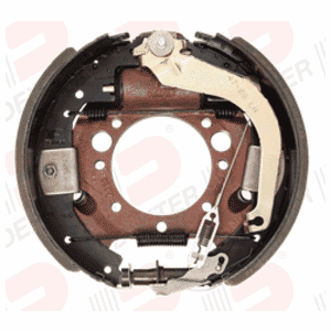 Dexter® Left Hand 12 1/4" x 4" Hydraulic Duo-Servo Rear Self-Adjust with Park Brake Assembly - 10,000 lbs. Heavy Duty - K23-168-00