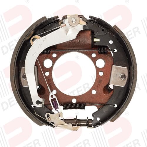 Dexter® Right Hand 12 1/4" x 4" Hydraulic Duo-Servo Rear Self-Adjust with Park Brake Assembly - 10,000 lbs. Heavy Duty - K23-169-00