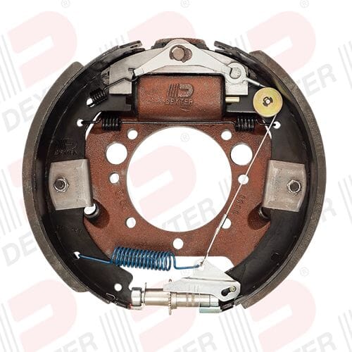 Dexter® Left Hand 12 1/4" x 4" Hydraulic Duo-Servo Forward Self-Adjust Brake Assembly 10,000 lbs. Heavy Duty - K23-414-00