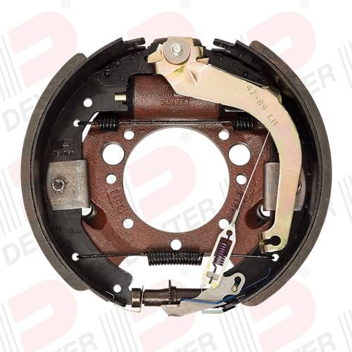 12 1/4" x 5" hydraulic duo-servo rear self-adjust with park brake assembly 12,000 lbs. Left Hand - K23-165-00