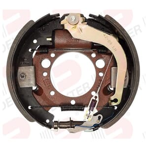 12 1/4" x 5" hydraulic duo-servo rear self-adjust with park brake assembly 12,000 lbs. Left Hand - K23-165-00