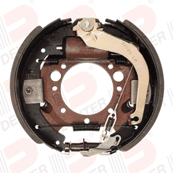 12 1/4" x 5" hydraulic duo-servo rear self-adjust with park brake assembly 12,000 lbs. Left Hand - K23-165-00