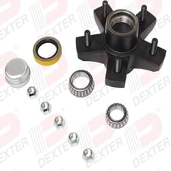 Dexter® 3,500 lbs. 5-5.5" Bolt Circle Star Hub with Parts - K08-256-90