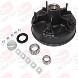 Demountable 7K UTG axle, studded, 2.125 seal - K08-174-90