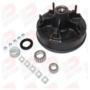 Demountable 7K UTG axle, studded, 2.125 seal - K08-174-90