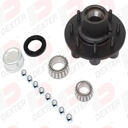 Dexter® 7,000 lbs. Trailer Hub 1/2" studs with Parts - K08-231-92