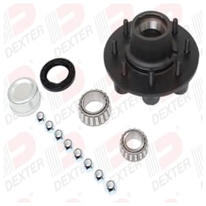 Dexter® 7,000 lbs. Trailer Hub 1/2" studs with Parts - K08-231-92