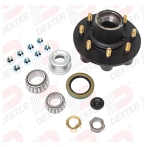 Dexter® 7,000 lbs. Trailer Hub 9/16" studs with Parts - K08-231-9B