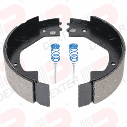Dexter 10" x 2 1/4" electric brake (3.5K) Shoe Kit - K71-047-00