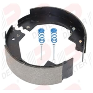 Dexter® 10" x 2 1/4" Electric Brake Shoes for Left Hand 4,400 lbs. Nev-R-Adjust - K71-698-00