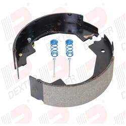 Dexter® 10" x 2 1/4" Electric Brake Shoes for Right Hand 4,400 lbs. Nev-R-Adjust - K71-699-00