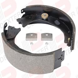 Dexter 12 1/4" x 3 3/8" electric brake (8K, 9K, 10K GD) Left Hand Shoe Kit - K71-049-00