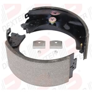 Dexter 12 1/4" x 4" electric brake (10K HD) Left Hand Shoe Kit - K71-051-00