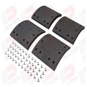 Dexter 16 1/2" x 7" Air Brake Shoes - K71-138-00