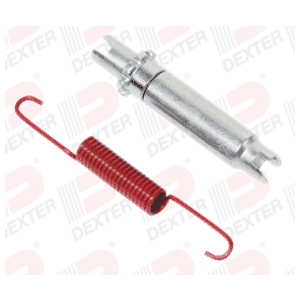 Dexter Adjuster Screw Assembly Fits 10" x 1¹⁄₂", 10" x 2¹⁄₄" Hydraulic and Electric, and 12" x 2" Electric Brakes - K71-324-00