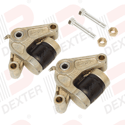 Dexter® 6K maximum capacity, tandem 33" axle spacing, 1³⁄₄" double eye springs - K71-654-00