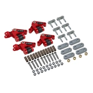 Dexter® 8,000 lbs. Maximum, Triple 35" Axle Spacing, 1³⁄₄" Double Eye Springs, Wet Bolts, Bronze Bushings & Heavy-Duty Shackles - K71-657-06