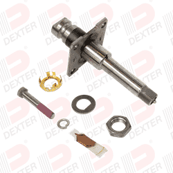 Dexter® Axle Fits Dexter Torflex #12 removable spindle system
