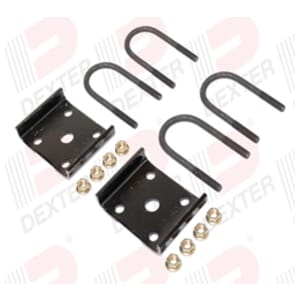 Dexter® 1 3/4" Round U-Bolt Kit for 2,000 lbs. Trailer Axles - K71-730-00