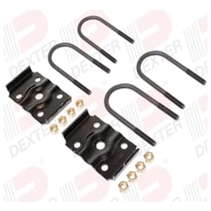 Dexter® 2 3/8" Round 3,500 lbs. Trailer Axle U-Bolt Kit - K71-731-00