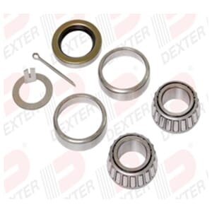 Dexter Bearing Kit Fits 2K hub inner and outer bearing L44643 / L44643 - K71-715-00