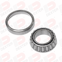 Dexter 7" hub inner and outer, 10" x 1¹⁄₂" outer and 10" x 2¹⁄₄" outer, L44610 / L44649 - K71-306-00