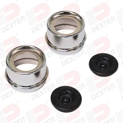 Fits Dexter 7", 10" x 1¹⁄₂" and 10" x 2¹⁄₄" hub, 1.99 OD, chrome - K71-315-00