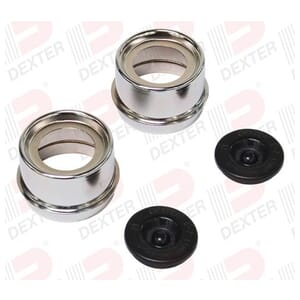 Fits Dexter 7", 10" x 1¹⁄₂" and 10" x 2¹⁄₄" hub, 1.99 OD, chrome - K71-315-00