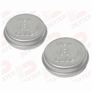 Dexter Dust Caps For 42mm Nev-R-Lube hubs - K71-643-00
