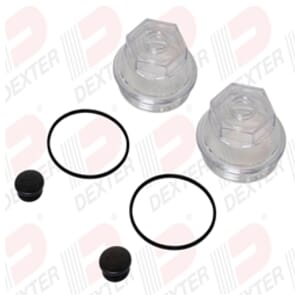 Pair of Oil Caps for Dexter® 10,000 lbs. General Duty Trailer Axle - K71-704-00