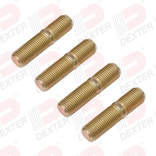 Dexter Replacement Wheel Stud Replaces ¹⁄₂"-20 hub thread, ¹⁄₂"-20 nut thread (2.2K) - K71-407-00