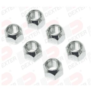 Dexter Replacement Wheel Nuts for 60-degree cone, ¹⁄₂"-20 UNF - K71-299-00