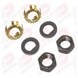 Dexter Nut and D-Washer Kit - K71-622-00