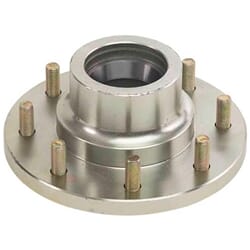 Kowdy  Dexter® Axle Idler Hub: 4.2K Lb. 545 Cupped & Studded - Zinc - K08